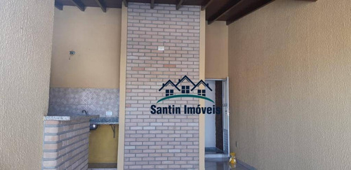 Cobertura Com 2 Dormitórios(01 Suíte)espaço Gourmet,02 Vagas Cobertas À Venda, 146 M² Por R$ 425.000 - Vila Humaitá - Santo André/sp - Co0506