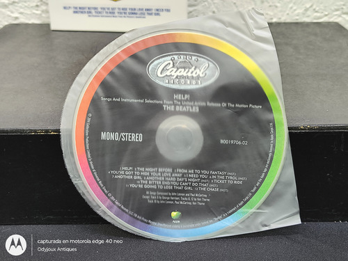 Cd The Beatles -help! (digipack) Usa 2014 Capitol Limited Ed Edición Limitada (Usado)