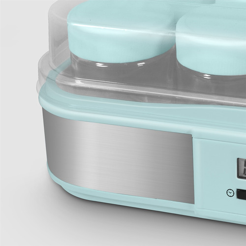 Imagen 4 de 7 de Yogurtera Yelmo Yg-2712 2.5 Lts 12 Frascos 210ml Inoxidable