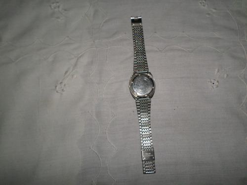 Antiguo Reloj Seiko Automático Funcionando Malla No Orig (Usado)