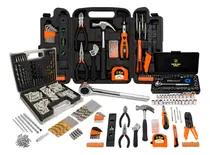 Comprar Kit Jogo De Ferramentas 129 Peças Com Jogo De 40 Soquetes Chaves E Kit 300 Peças Brocas E Buchas The Black Tools