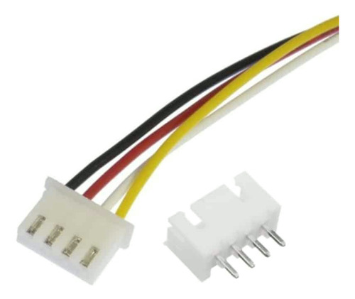 Conector Jst-xh 2,54mm Pcb 4 Pines 3 Macho Y 3 Hembra 