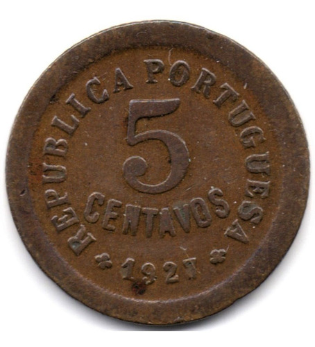 Portugal 5 Centavos 1927