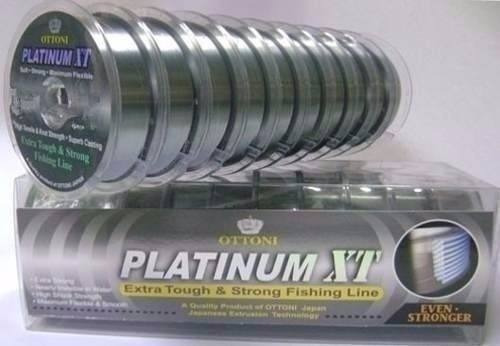 Linha Monofilamento Platinumxt C/03 0,50mm/100/32kg/70,4lb