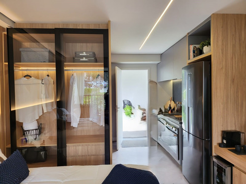 Studio 27m2 Úteis, 21º Andar Alto, Frente, R$ 414.000,00/ Entrega Set/25