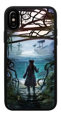 Funda Uso Rudo Tpu Para iPhone Piratas Caribe Jack Sparrow