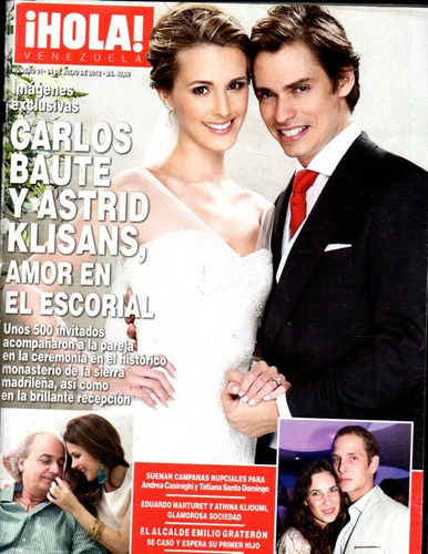 Revista Hola Venezuela N°1 Jul De 2014 Boda De Carlos Baute