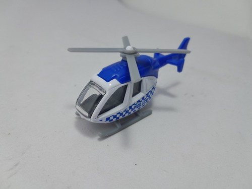 Nico Helicoptero Policial Metal Plastico O.chino (avu 49)