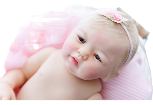 Bebe Reborn Realista Princesa Membros Silicone - Bolsa Luxo