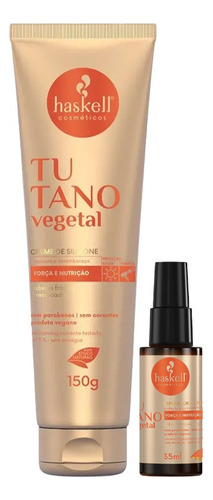 Kit Tutano 1 Leave In 150g 1 Reparador Pontas 35ml Haskell