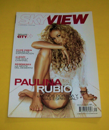 Paulina Rubio Revista Sky View 2006 Clive Owen