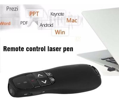 Láser Puntero Usb Rf 2.4ghz Mando Powerpoint Clicker Present
