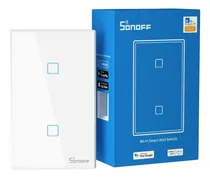 Comprar Sonoff T2 Interruptor Wifi Rf 2 Botones Ewelink Alexa Google