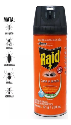 Raid Casa Y Jardin Protector 250ml