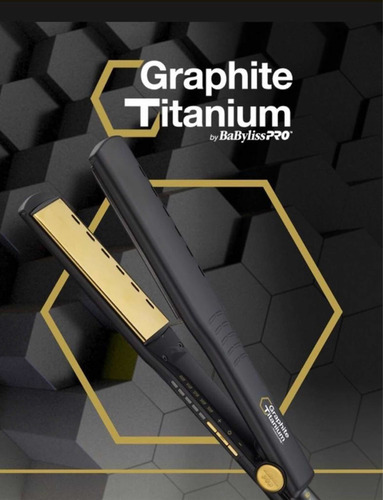Imagen 4 de 7 de Plancha Graphite Titanium Babylisspro Profesional Hasta 450f