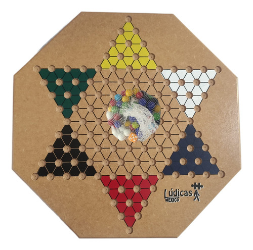 Juego De Mesa No Te Enojes Hua-hu 8 Jugadores Con Damas