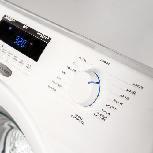 Lavarropas automático Drean Next 8.14 P ECO inverter blanco 8kg 220 V