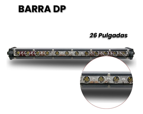 Barra Led 72w 26  Pulgadas Dp Profundidad Y Expansión. 