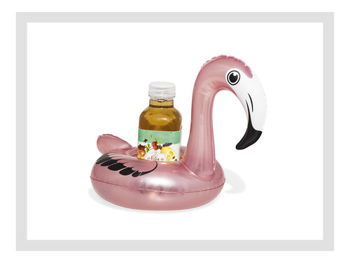 Posavasos Inflable Flotador Pileta Flamenco O Pavo Bestway