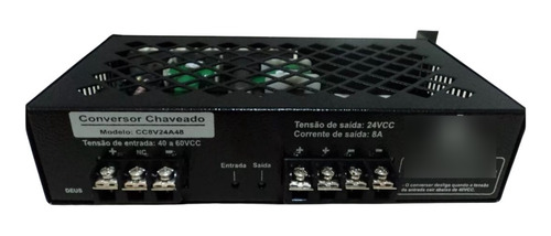 Conversor Dc/dc 48v/24v/8a + Suporte Rack 19 Va Conversores