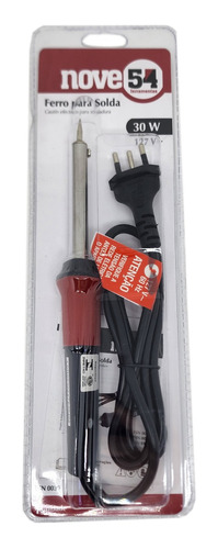 Ferro De Solda Profissional 30 Watts 127v Nove54