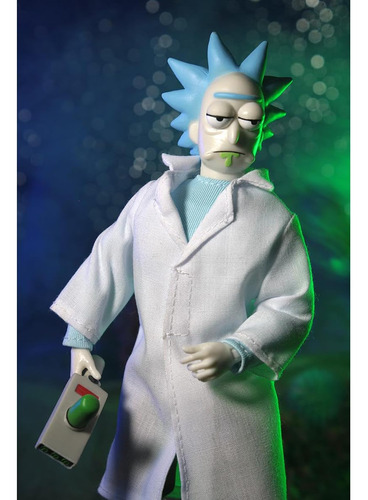 Figura de acción de Rick y Morty de Mego Rick Sanchez