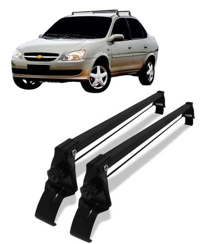 Rack De Teto Corsa Hatch E Classic 4 Portas Fixação Porta