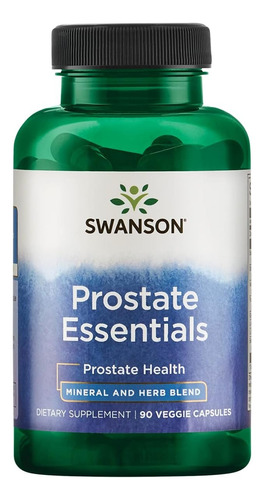 Swanson - Hierbas Y Minerales Esenciales - Próstata 60 Caps