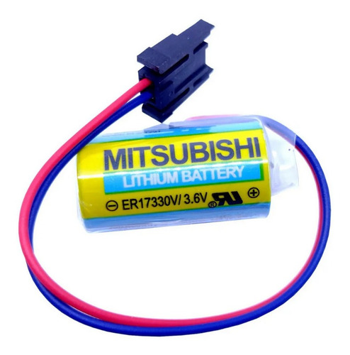 Mitsubishi Plc Bateria A6bat Er17330v Size 2/3a 3.6v Li-ion 
