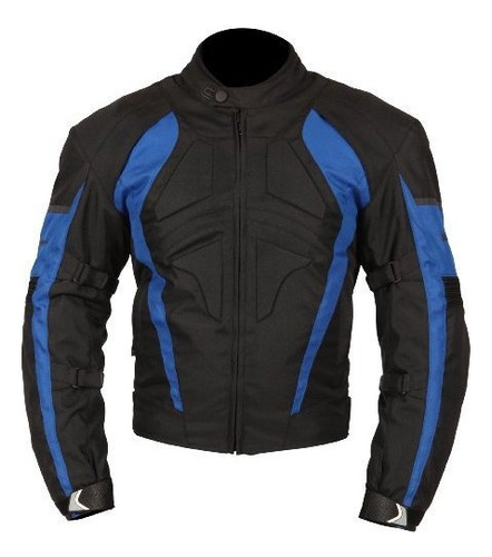 Chaqueta De Moto Milano Sport Gamma Con Acento Azul (neg