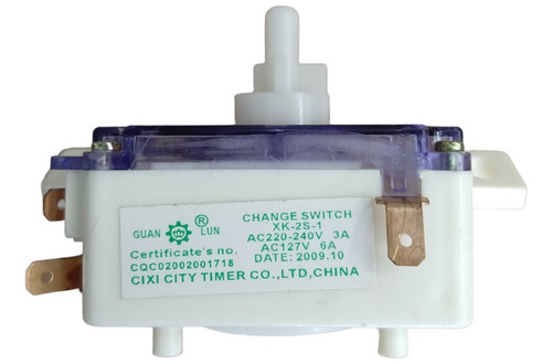 Timer Drenado Lavadora Whirlpool, Koblenz, Mabe 6 Terminales