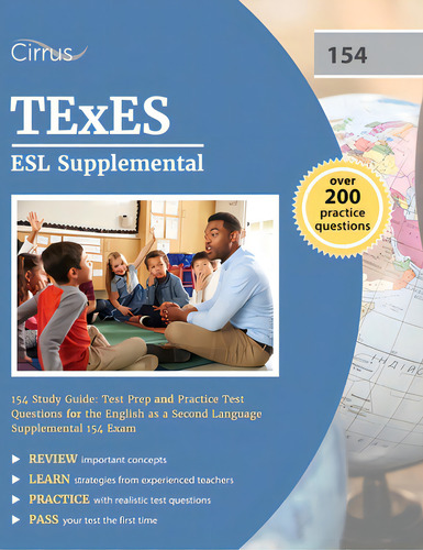 Texes Esl Supplemental 154 Study Guide: Test Prep And Practice Test Questions For The English As ..., De Cox., Vol. 1. Editorial Trivium Test Prep, Tapa Blanda En Inglés