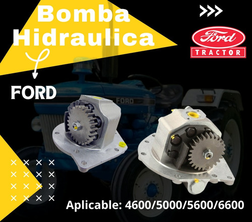 Bomba Hidráulica De Levante Ford Tractor 4600 5000 6600