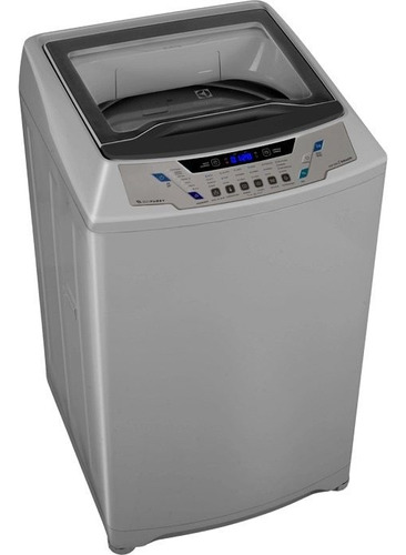 Lavadora automática Electrolux ELAC10 plateada 10kg 220 V