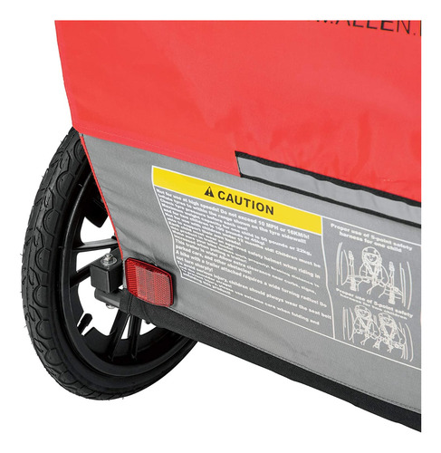 Trailer Coche De Niños Para Bicicleta Plegable