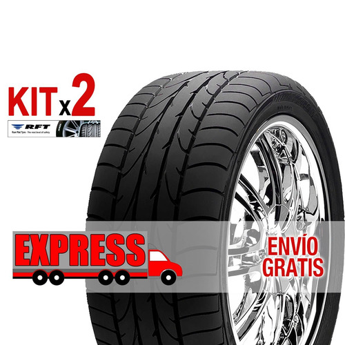 2u 225/50 R17 Potenza Re050 Rft Bridgestone Run Flat Envío