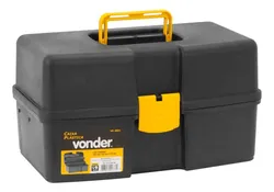 Comprar Caixa Plástica Com 2 Bandejas - Vd 2001 - Vonder no Mercado Livre