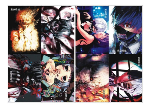 Tokyo Ghoul Setx8 Posters 