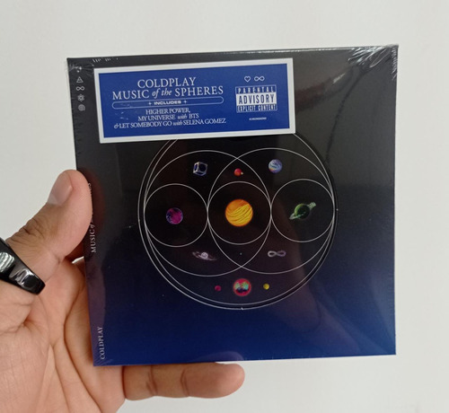 Coldplay  Music Of The Spheres  Cd, Album - Ed, Bruno, Dua