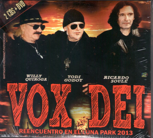 Vox Dei - Luna Park 2013 (2cd+dvd 2015) Los Chiquibum