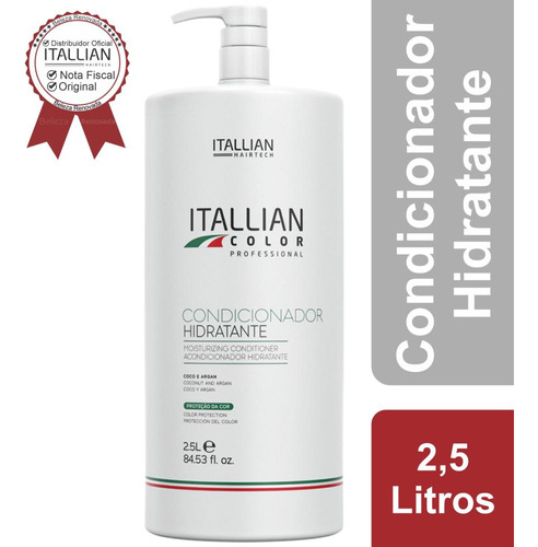 Condicionador De Lavatório Itallian Color 2,5l Original