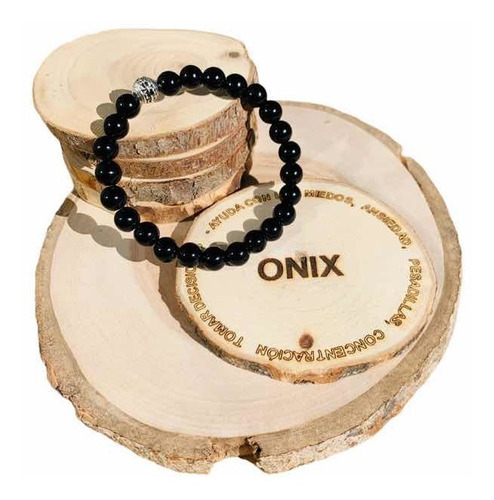 Pulsera Onix Piedras Naturales Originales+envío Gratis