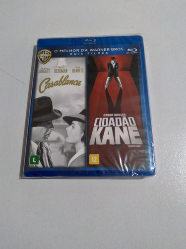Blu Ray Casablanca + Cidadão Kane