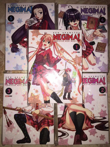 Panini Manga Negima 1 2 3 4 5