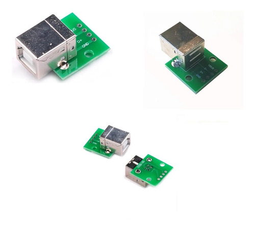 Adaptador Usb Tipo B Hembra A Dip 2.54mm Conector Usb-05