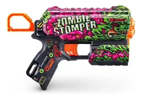 Lançador X-shot Skins Flux Zombie Stomper 8 Dardos 5613 | MercadoLivre