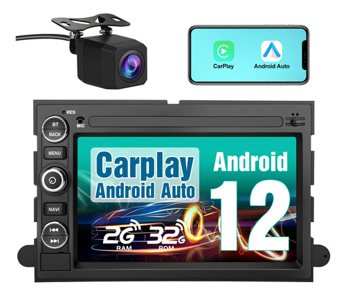 Awesafe Radio De Coche Android Estereo Para Ford F150 F250 F