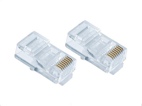 Conector Rj 45 Pacote 100 Peças