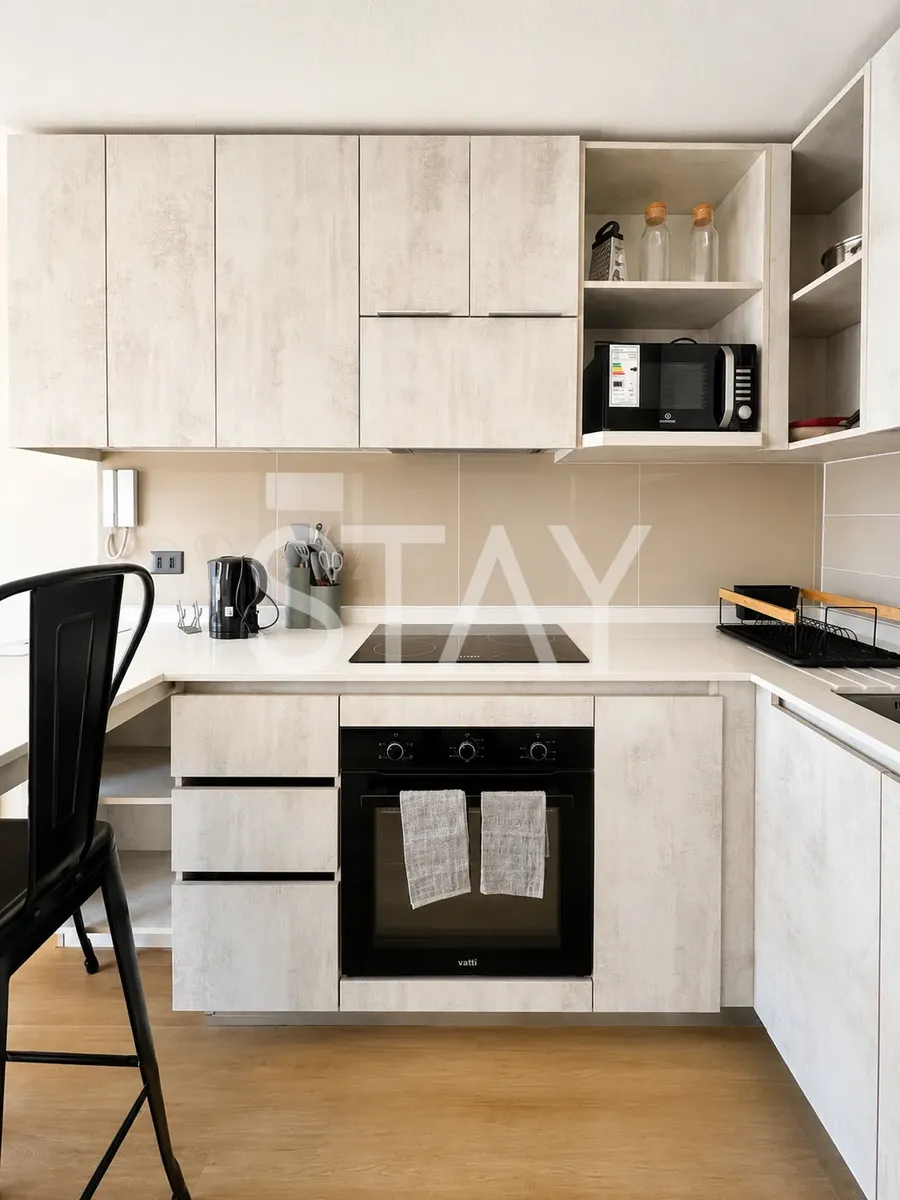 Imagen 5 de 30 de Depto 1d+1b Amoblado | Edificio Nuevo | Ñuñoa