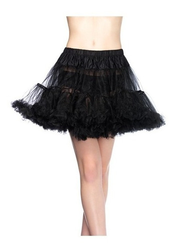 Tutu Tul Marca Leg Avenue Negro Para Adulto 